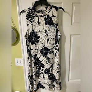 Tiana B size 12 mock neck sleeveless dress